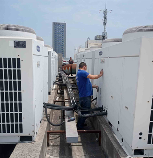 莘县中央空调制热和不制冷系统维修方法